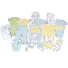 Luvable Friends 24 Piece Layette Starter Set - Blue