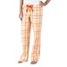 Xhilaration® Poplin Pants - Yellow Plaid