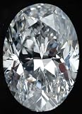 41D91BiDGOL. SL160  5.01 carat Oval shaped D color Diamond