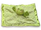 Widdle Ones Baby Green Frog Blankie