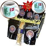 777images Flags and Maps The map and flag of Denmark with Denmark printed in English and... by 