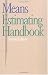 Means Estimating Handbook - Hard-Cover