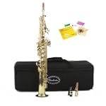 Conductor Model 400 Soprano Saxophone w/ Accessories, 1 Year Warranty and Yamaha Care Kit