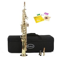 Conductor Model 400 Soprano Saxophone w/ Accessories, 1 Year Warranty and Yamaha Care Kit
