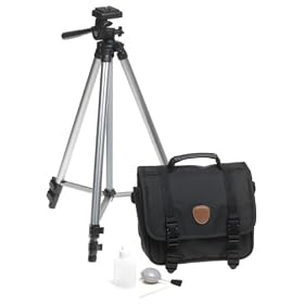 Vivitar Camcorder Kit with Tripod, Bag and Cleaning Kit