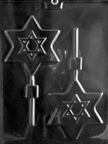 LARGE STAR OF DAVID POP Religious Candy Mold Chocolate