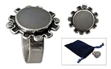  : ANGELITE RING BLUE SKY 8.3