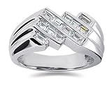 0.90 ctw Men's Diamond Ring in Platinum