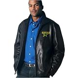 GIII Dallas Stars Full Zip Leather Jacket