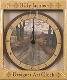 Clock - Billy Jacobs The Road Home SM - Primitive - Country Rustic Art