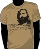 Riot Threads - CHARLES MANSON T-shirt - Tan