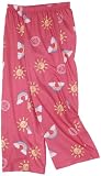 Life is Good Girls Sun Rainbow Collage Sleep Pant, Hula Hoop, Small