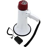 Commercial25WattMegaphone+ExtraMicrophoneBullHorn