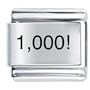 1,000! Italian Charms Bracelet Link