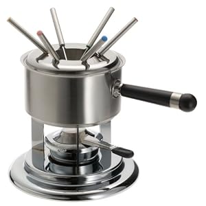 Farberware 10-Piece Fondue Set, Stainless Steel by 