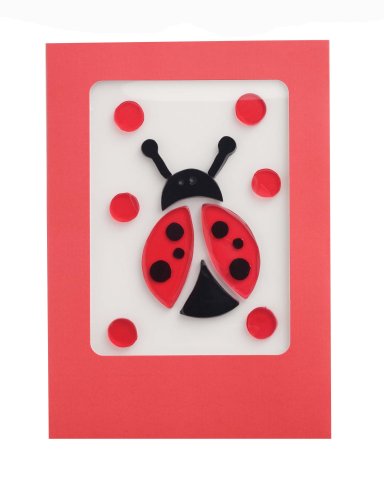 GelGems Grtg Card-Ladybug