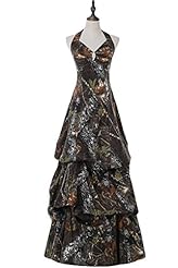 Floor Length Sweetheart Halter Nylon Lace-Up Natural   Waistline  Dress