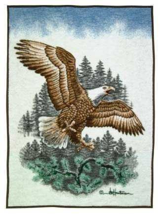 Landing Eagle Hautman Brothers Blanket