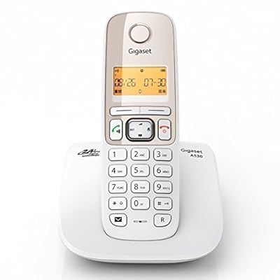 Gigaset A530 Cordless Landline Phone (white) 