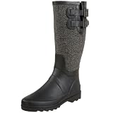 Chooka Womens Herringbone Dual Buckle Rain Boo