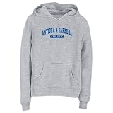 Sweatshirt Woman Heather Gray  Antigua & Barbuda Athletic  Country