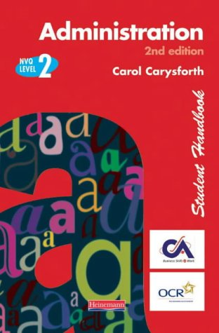 Administration: Student Handbook (NVQ Administration Levels 1-3)