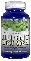 HORNY GOAT WEED - 90 Capsules 900mg Male Performance Enhancement Aphrodisiac