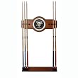 NHL Pittsburgh Penguins 2 piece Wood and Mirror Wall Cue Rack
