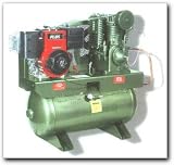 Amflo - Air Compressor, 11.0 HP, Gas, 30 gal. horizontal, Commercial (ATCC-1033-GT(H))
