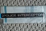 Ford Crown Victoria Police Interceptor Emblem/Badge/Plaque Cvpi/P71