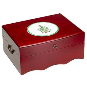 Spode Christmas Tree Storage Chest