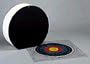 36" Replacement Hang-On Face for Free Standing Archery Target Mat - Set of 4