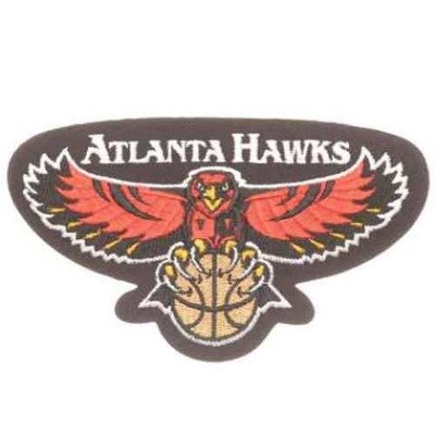 National Emblem Atlanta Hawks Team Logo Patch