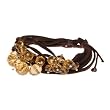 Brown Topaz Colored Chinese Knot Adjustable Fashion Bracelet