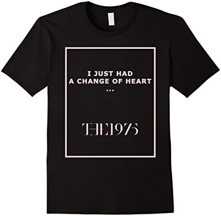 Men's UGH I Just Had A Change Of Heart 1975 Album T-Shirt Medium Black