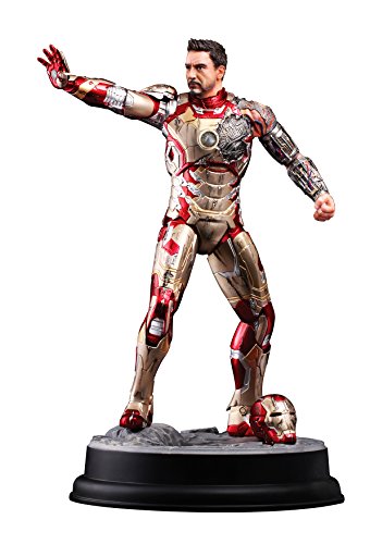 Dragon models iron man 3 - mark xlii, battle damaged ve…