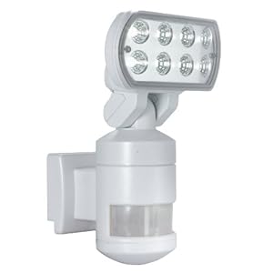 NightWatcher Robotic Security Light-LED (White)