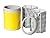 KOOLIO Premium Personal Beverage Cooler, Yellow