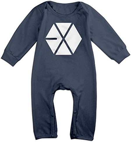 YOUD Babys Kpop EXO Logo Long Sleeve Climbing Clothes 18 Months