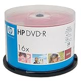 HP DVD-R 50 Pack of Blank DVDs