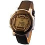 MeDose Multi-alarm Vibrating Watch - Black with Leather Band