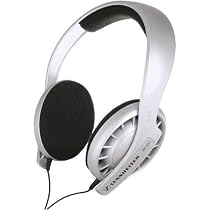 Sennheiser HD 457 Traditional Open Hi-Fi Stereo Headphones (Silver)