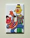 NEW Sesame Street BERT and ERNIE Decorative Kids SINGLE Light Switchplate Switch Plate Cover