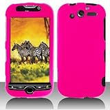 Premium - HTC myTouch 4G/HD Rubber Hot Pink Cover - Faceplate - Case - Snap ....