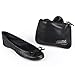 Sidekicks Women's Foldable Ballet Flats with Carrying Case