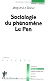 Sociologie du ph�nom�ne Le Pen