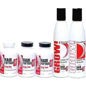 Hair Formula 37 Vitamins, Shampoo Set for Fast Hair Growth by Hair Formula 37