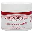 Gordon Laboratories Vite E Crme 2 1/2 Oz. Jar - Each