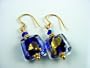 "Venezia II" Earrings (Cobalt Blue)