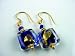 Venezia II Earrings (Cobalt Blue)